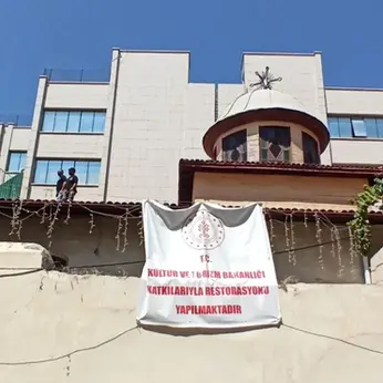 Turkey Begins Restoration of 1876 Armenian Church Damaged in 2023 Earthquakes