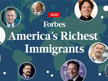 Noubar Afeyan, George Soros, Elon Musk, Arnold Schwarzenegger Among America’s Richest Immigrants 2025