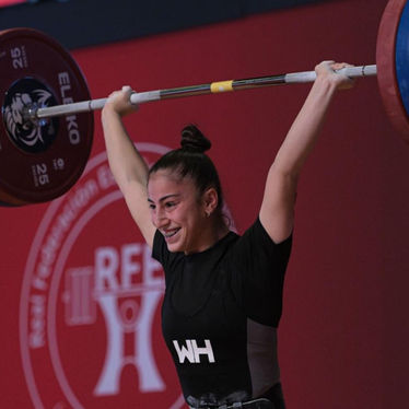 Alexandra Grigoryan Wins Silver at European Weightlifting Championships