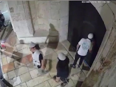 Four Arrested Over Spitting at Armenian Cathedral in Jerusalem