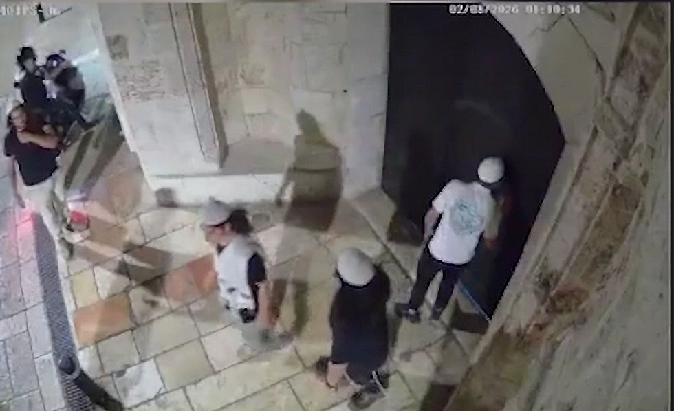 Six Israelis Detained After Being Caught on Video Spitting on Armenian Monastery, Throwing Stones at Armenian Woman