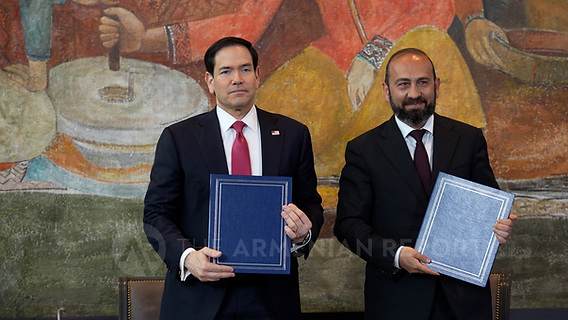 U.S. Secretary of State Marco Rubio Lands in Yerevan for 40-Minute Visit as U.S. and