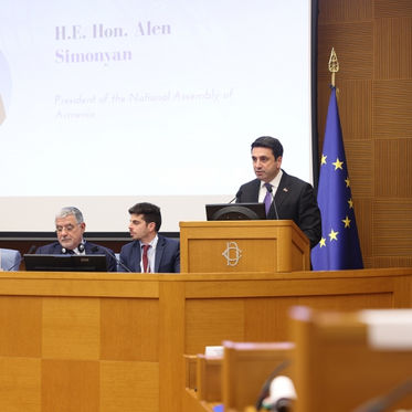 Armenia Faces Serious Humanitarian and Security Challenges, Says Parliament Speaker