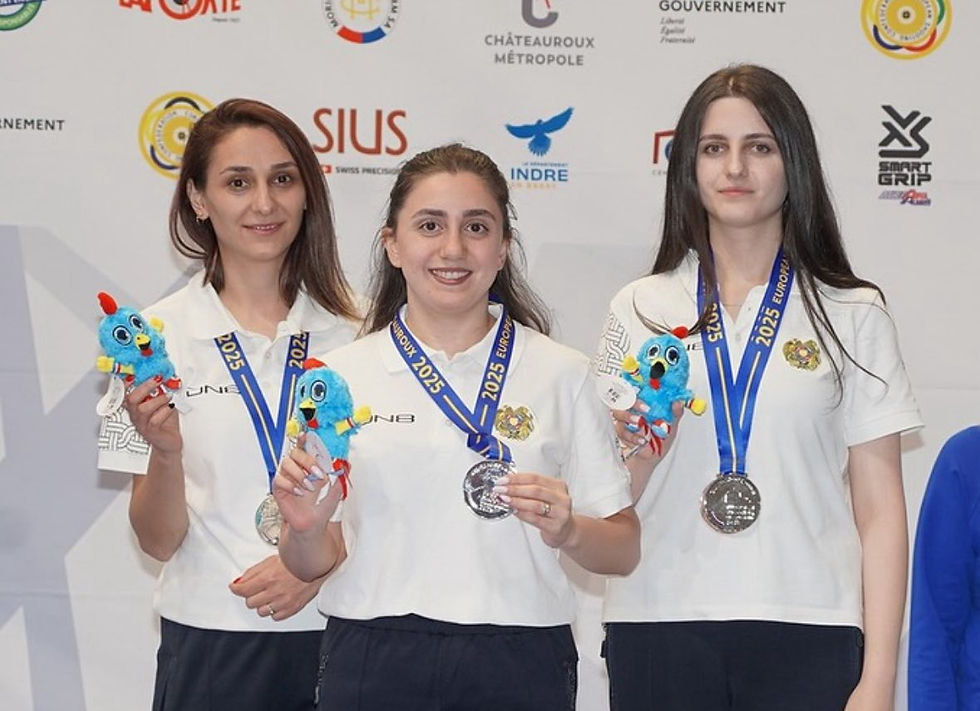 Shooter Hovhannes Margaryan Wins Gold and Sets World Record at 2025 European Shooting Championship