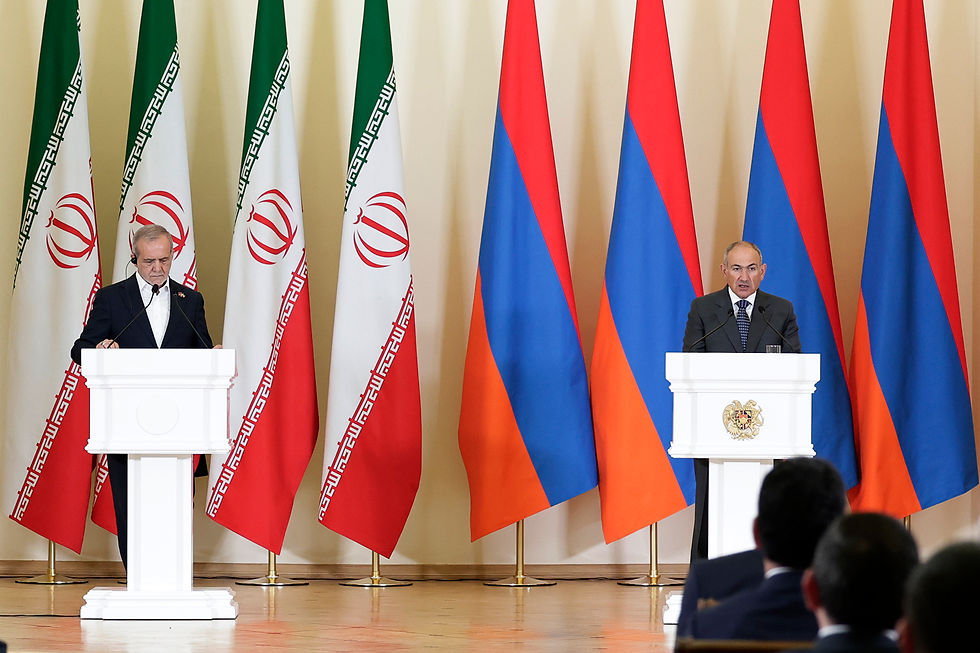 Pashinyan Reassures Iran After Washington Peace Deal, but Tehran Warns ‘Outsourcing Problems Only Complicates Situation’