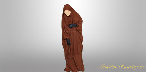 Jilbab Chocolate Brown