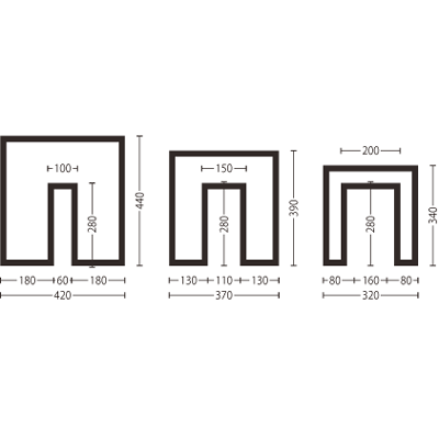 サムネイル： SHOJI - Nesting Tables