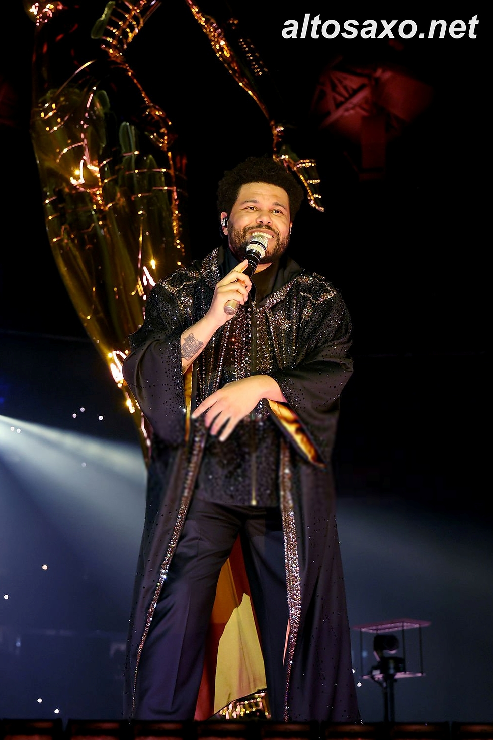 The Weeknd performs at State Farm Stadium in Glendale, Arizona on May 9, 2025.