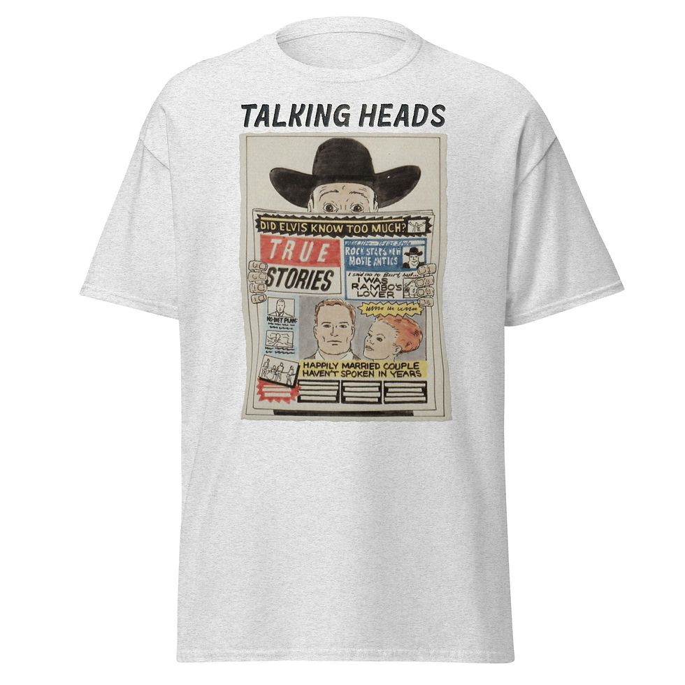 TALKING HEADS True Stories Vintage T-Shirt