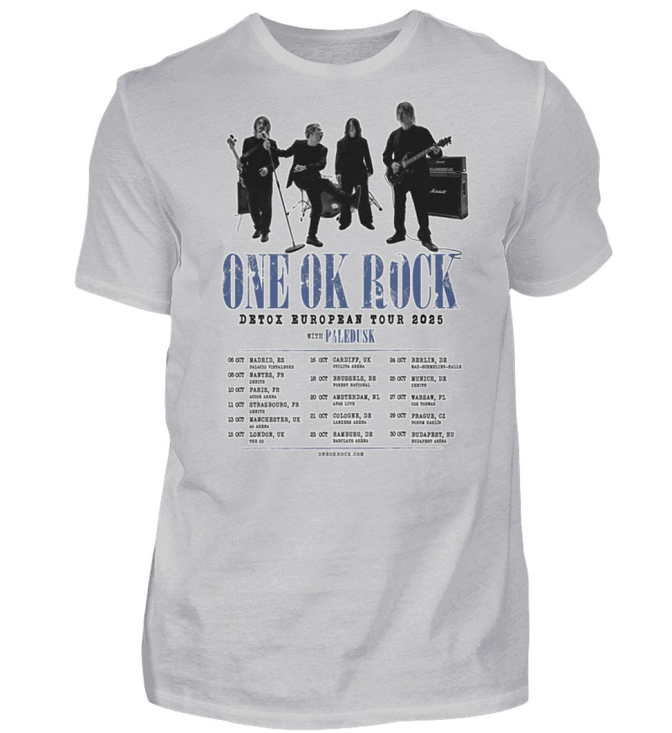 ONE OK ROCK | DETOX European Tour 2025 T-Shirt Men