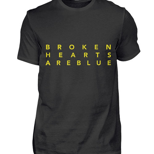 Broken Hearts Are Blue T-Shirt Men