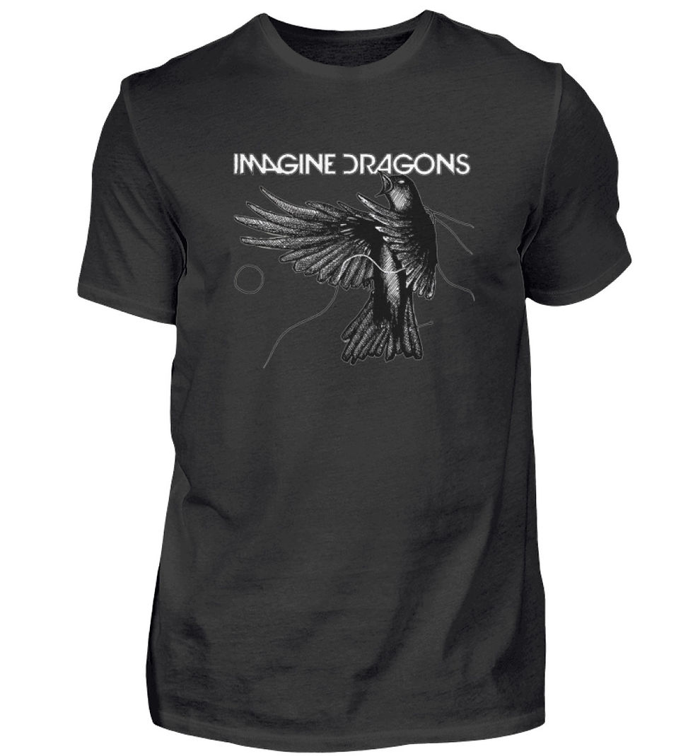 T-shirt Imagine Dragons – Album Fumée & Miroirs – Personnalisable – Gildan 5000 – Tailles S à 5XL