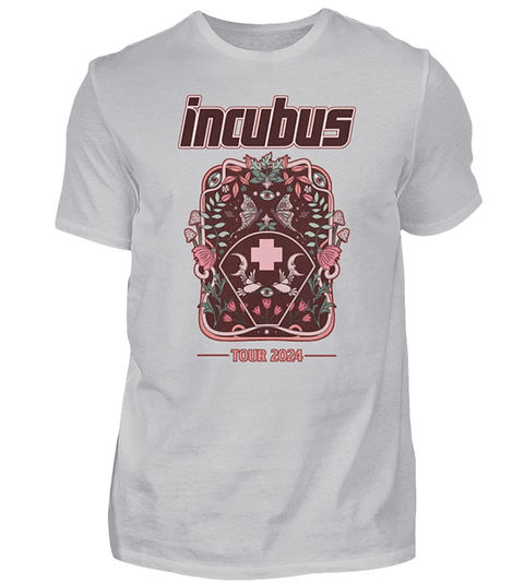 Incubus 2024ツアー Tシャツ INCUBUS Tour 2024 T-Shirt Men
