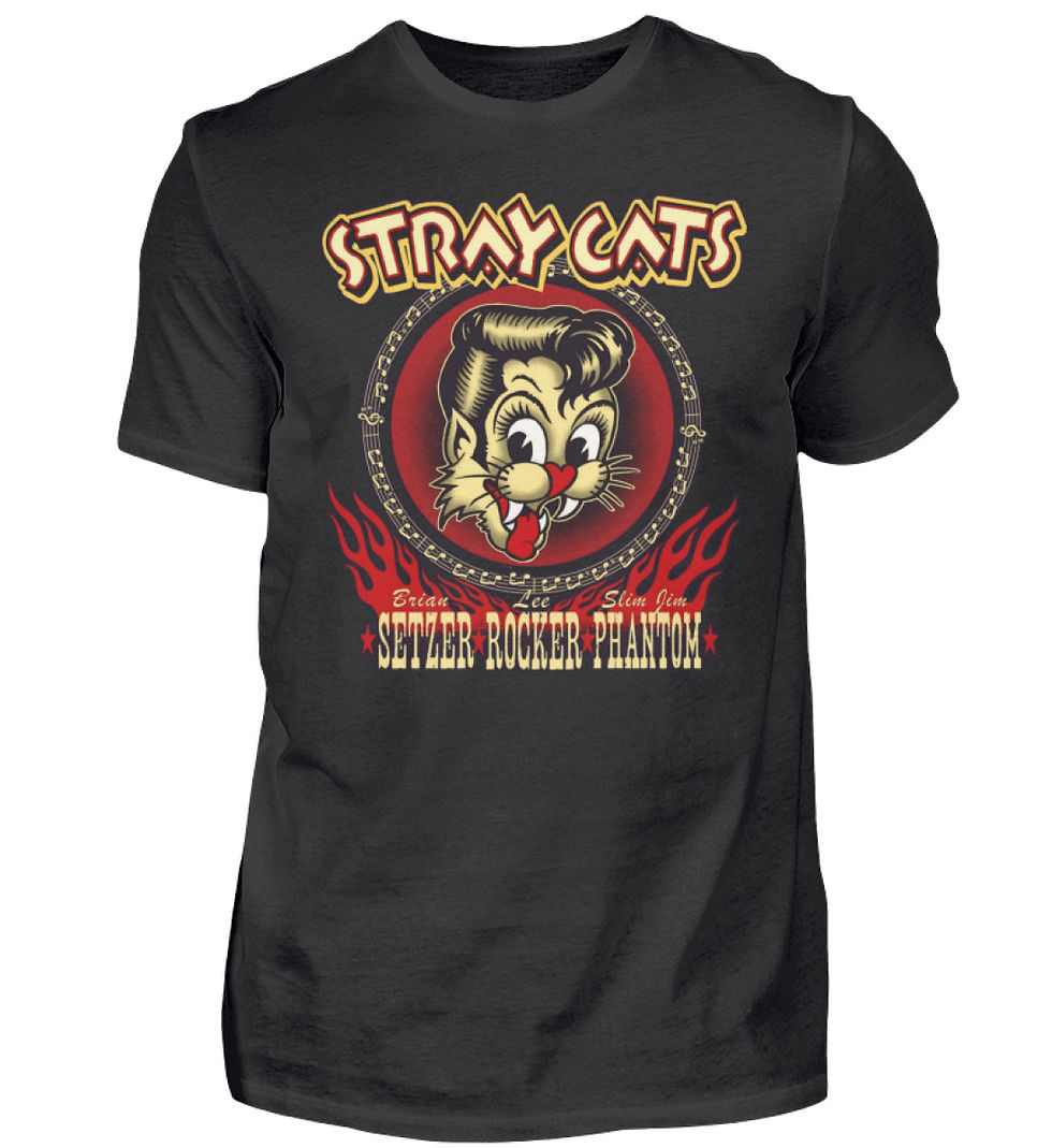 Stray Cats T-Shirt Men