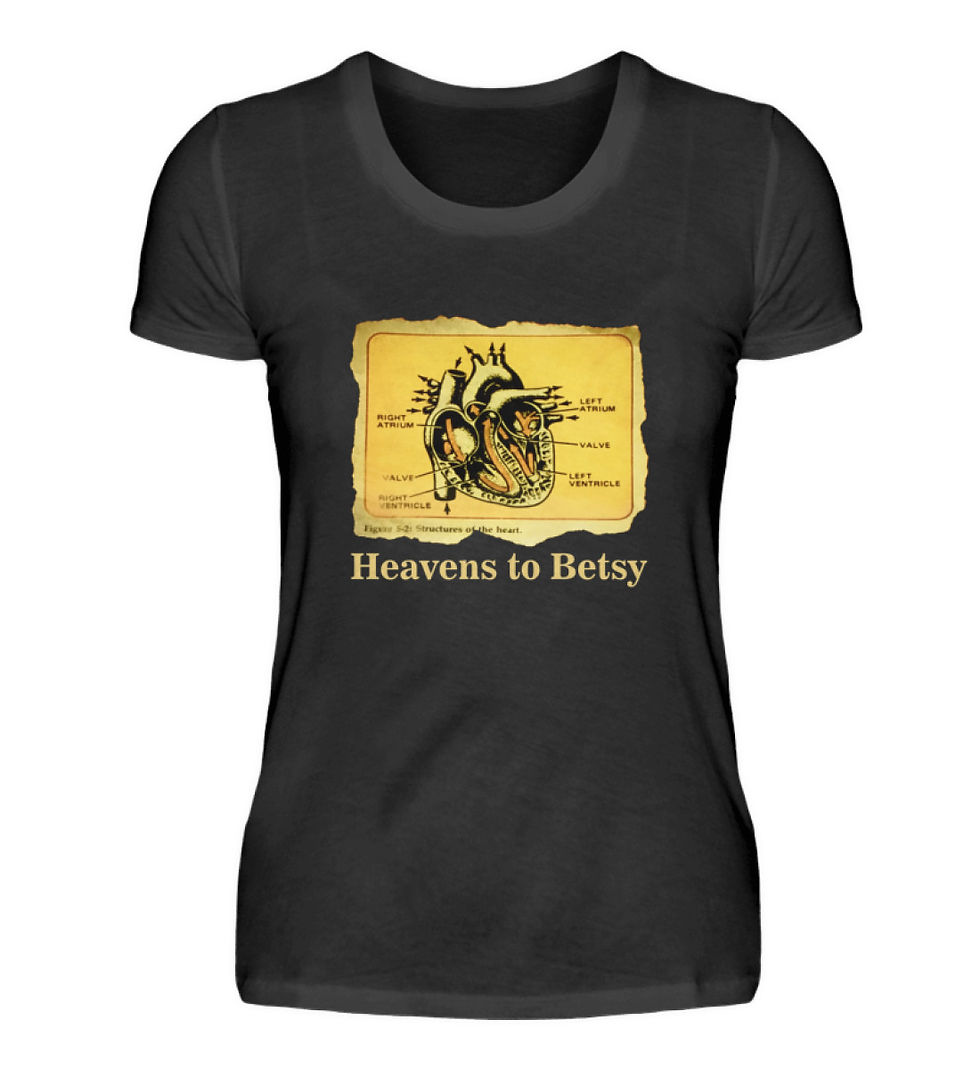 Heavens to Betsy band T-Shirt Ladies