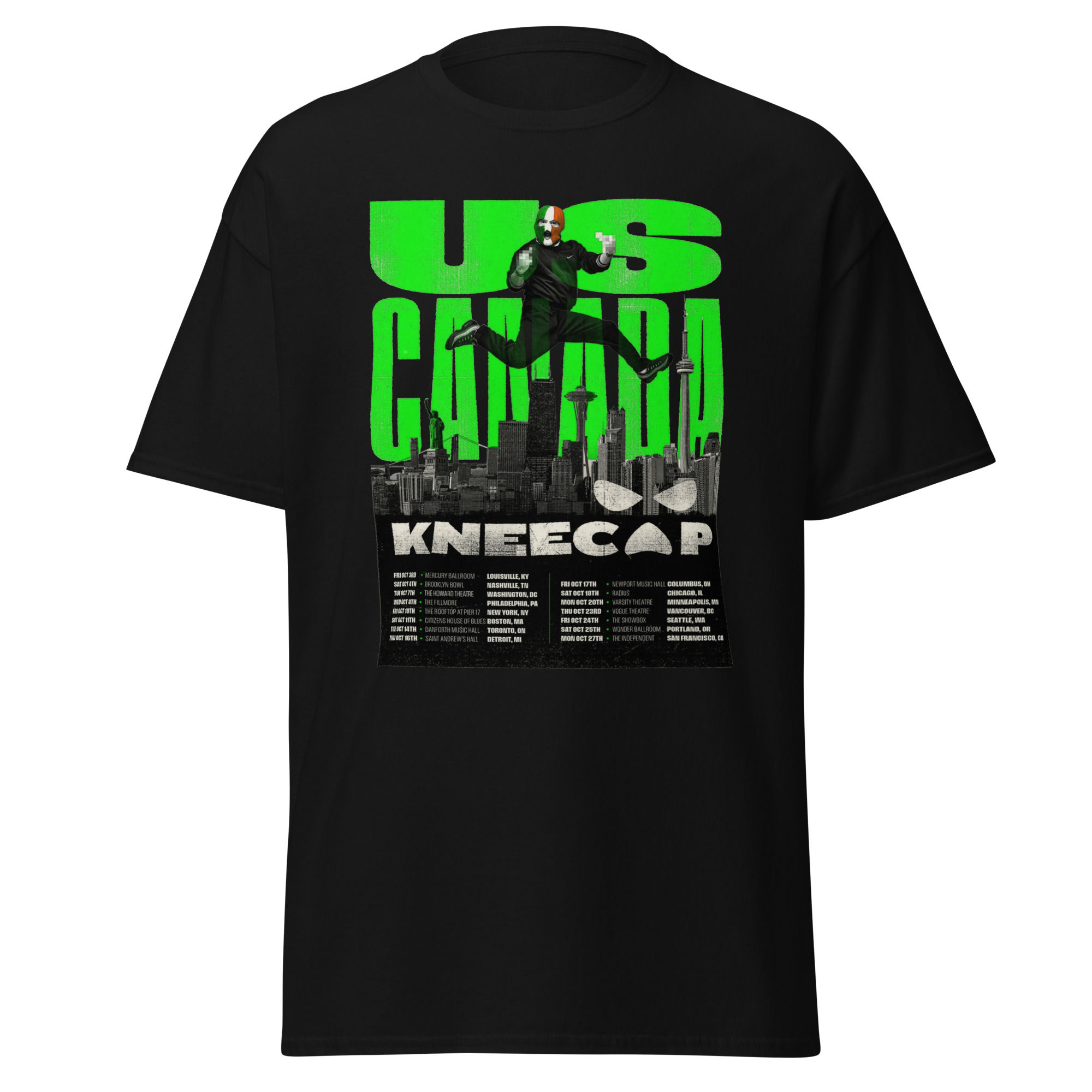 KNEECAP North American Tour 2025 T-Shirt