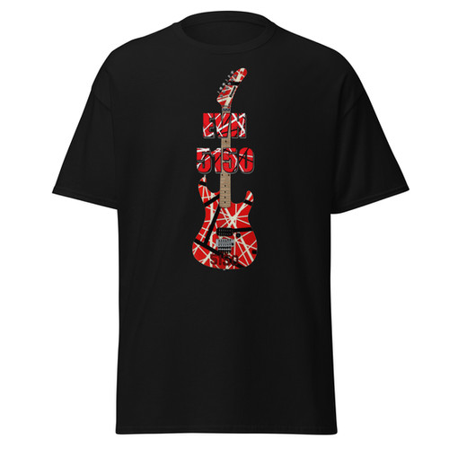VAN HALEN ギター柄 アロハ シャツ 未使用新品 EVH 5150 Eddie Van Halen EVH 5150 T-Shirt