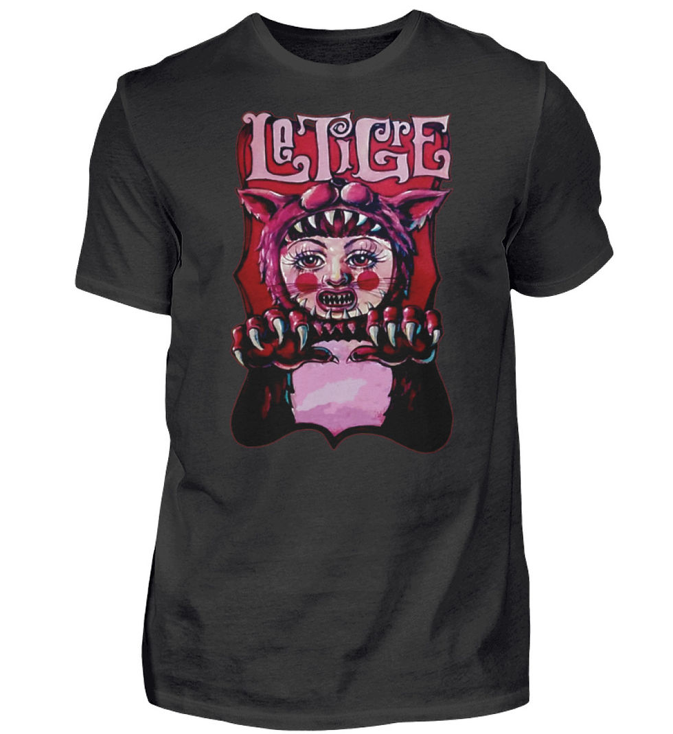 Le Tigre band T-Shirt Men