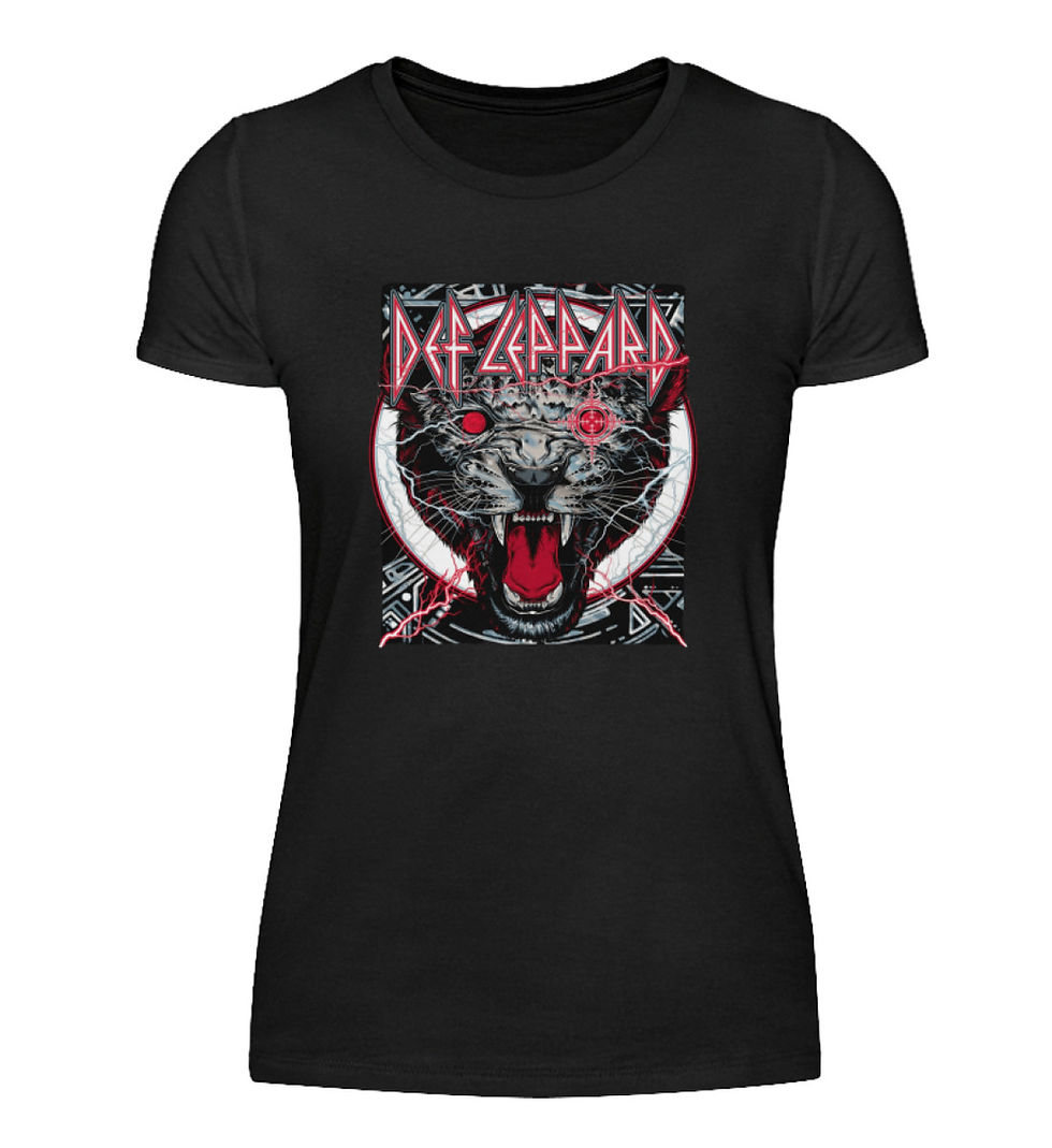 Def Leppard TShirt Women
