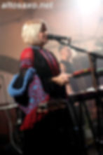 Nata Zhyzhchenko of ONUKA performs live at the Sveta bar in Tallinn, Estonia on September 7, 2022.