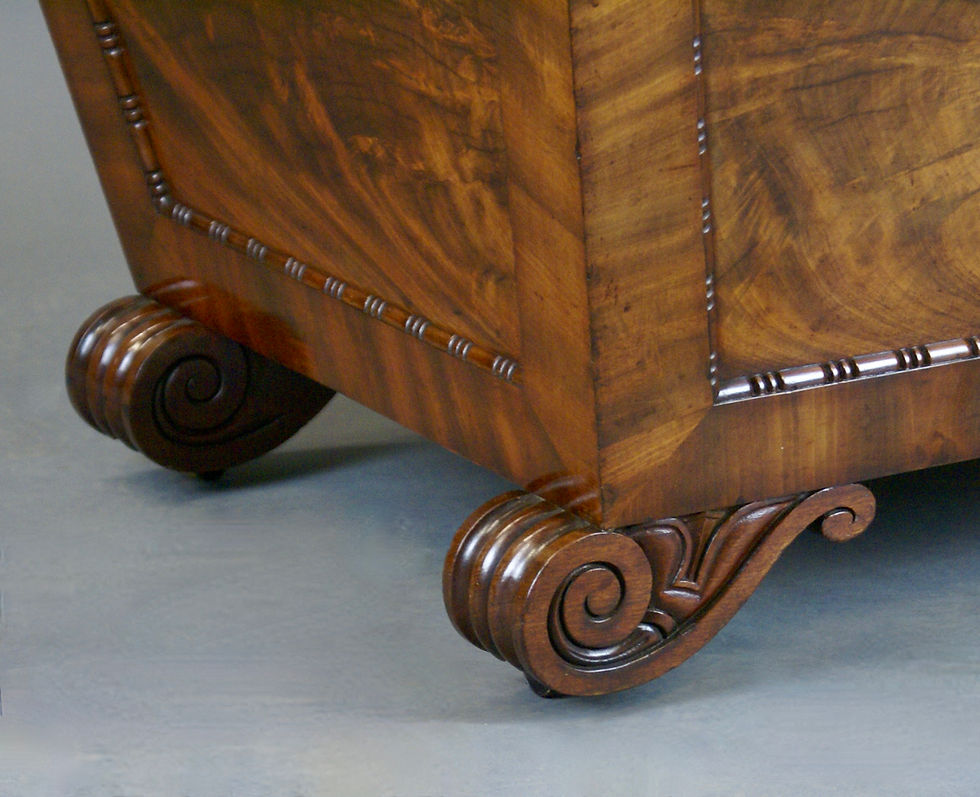 Thumbnail: A Very Large Regency Sarcophagus Wine Cooler