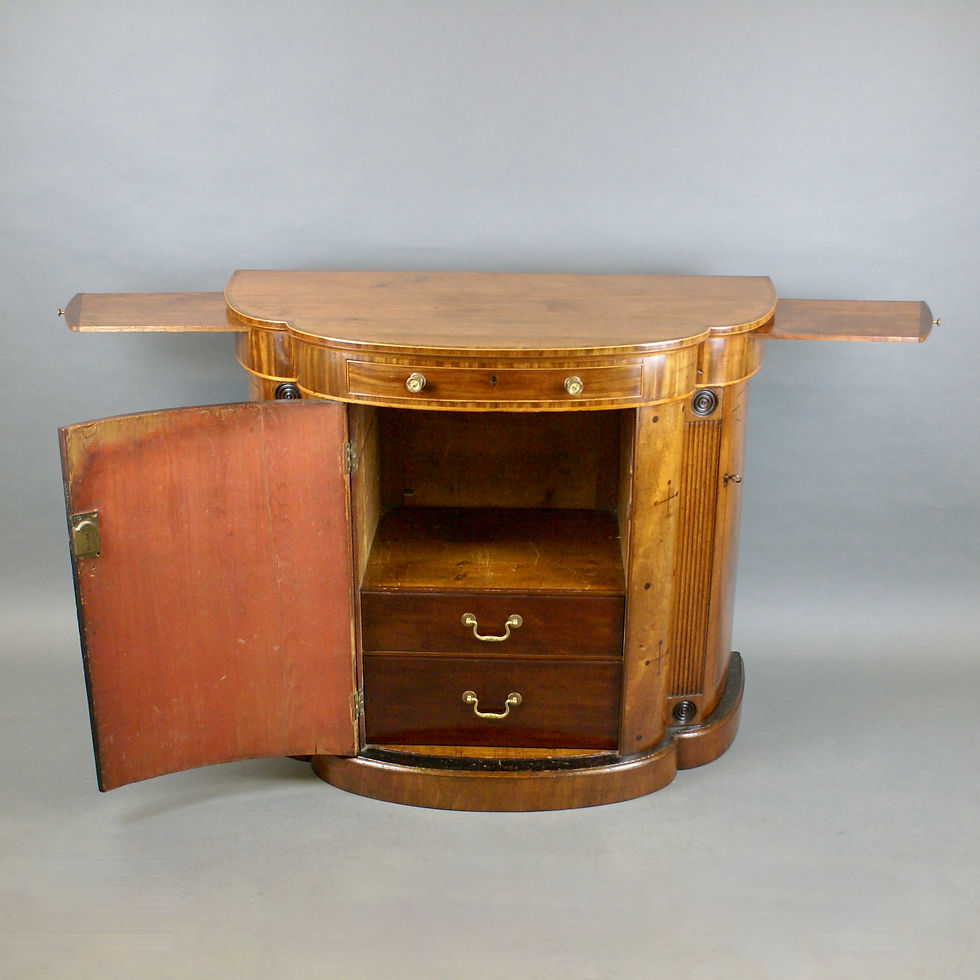 Thumbnail: A Most Unusual Regency Side Cabinet