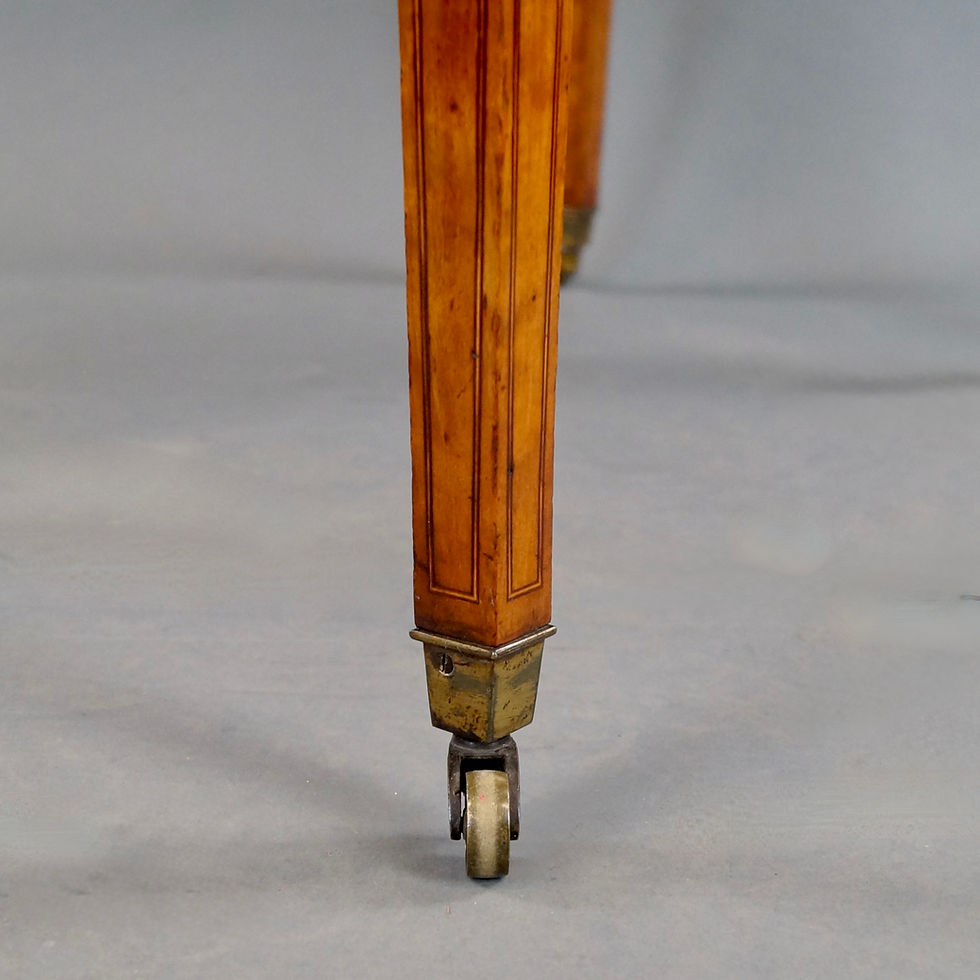 Thumbnail: A George III Satinwood Pembroke Table