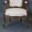 Thumbnail: A Fine Pair Of Victorian Rosewood Arm Chairs