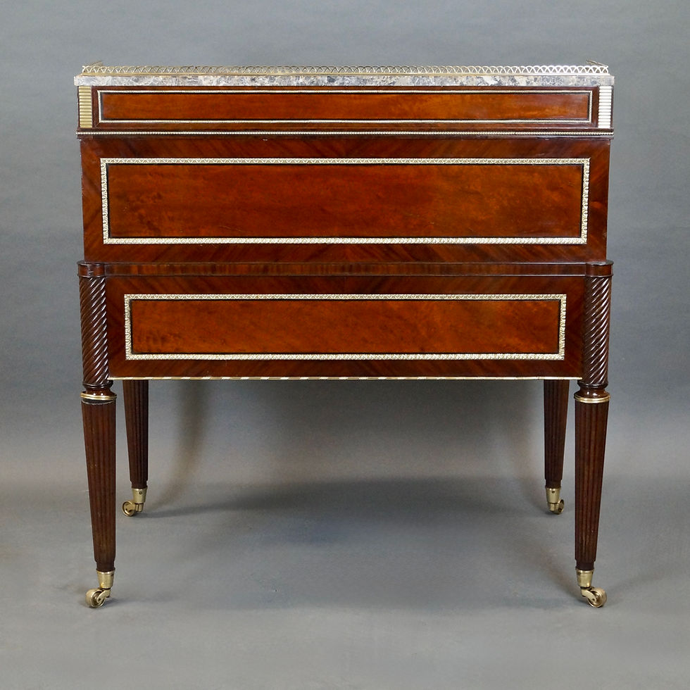 Thumbnail: A Superb Cylinder Desk In The Manner Of John Mclean