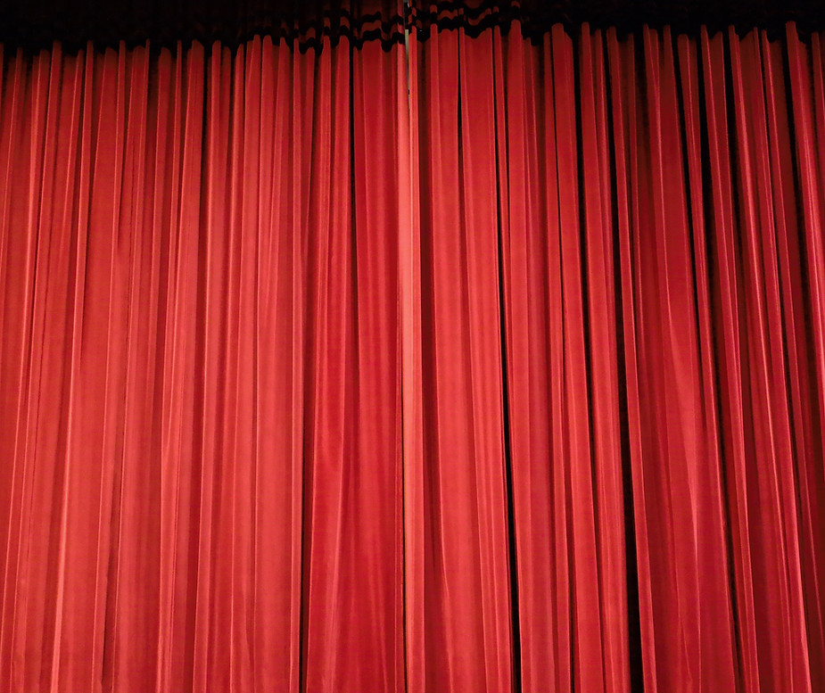 Red Stage Curtains