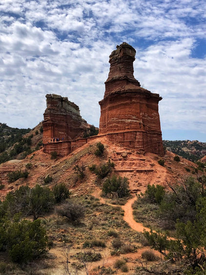 The Lighthouse Pinnacle at Palo Duro Canyon State Park