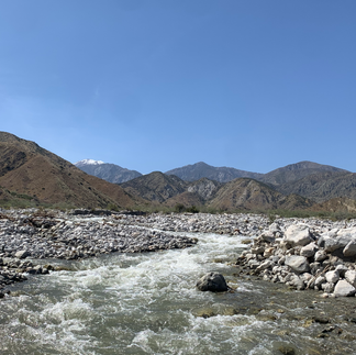 Whitewater River and Mount San Gorgonio
