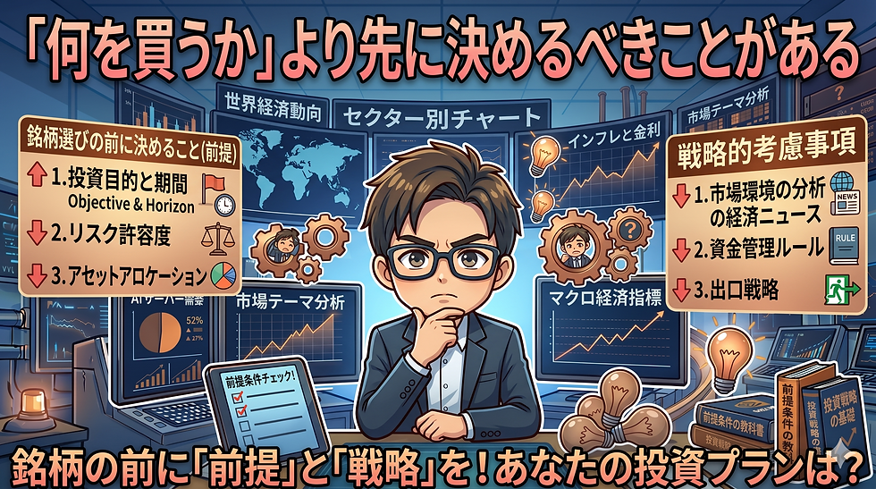 投資で勝てない理由