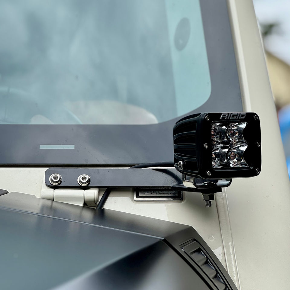 Ditch Light Brackets for Ineos Grenadier and Quartermaster
