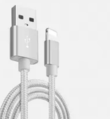 Miniatura: Cable de Carga de Aleación de Aluminio Trenzado de Nylon para Apple/Android