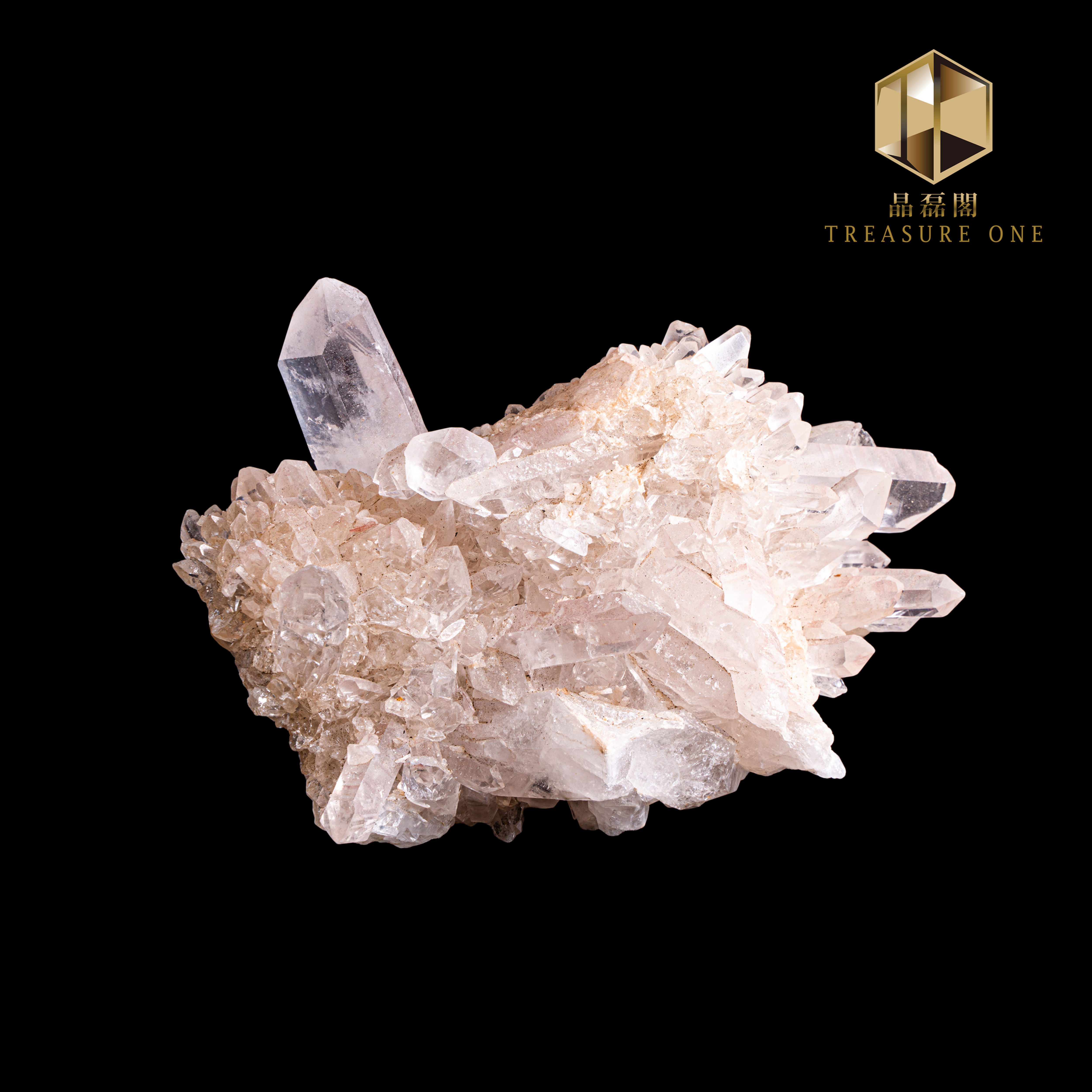 白水晶簇原礦 (編號142)