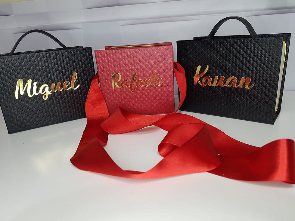 Miniatura: Maleta e Bolsa (3 unidades)