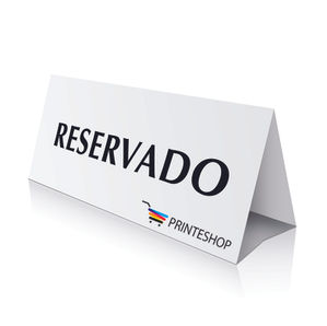 Impressão de Display de Mesa