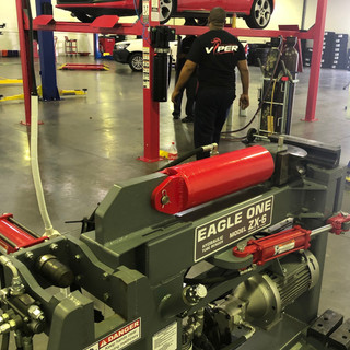 Viper team building performance exhaust for Golf GTI