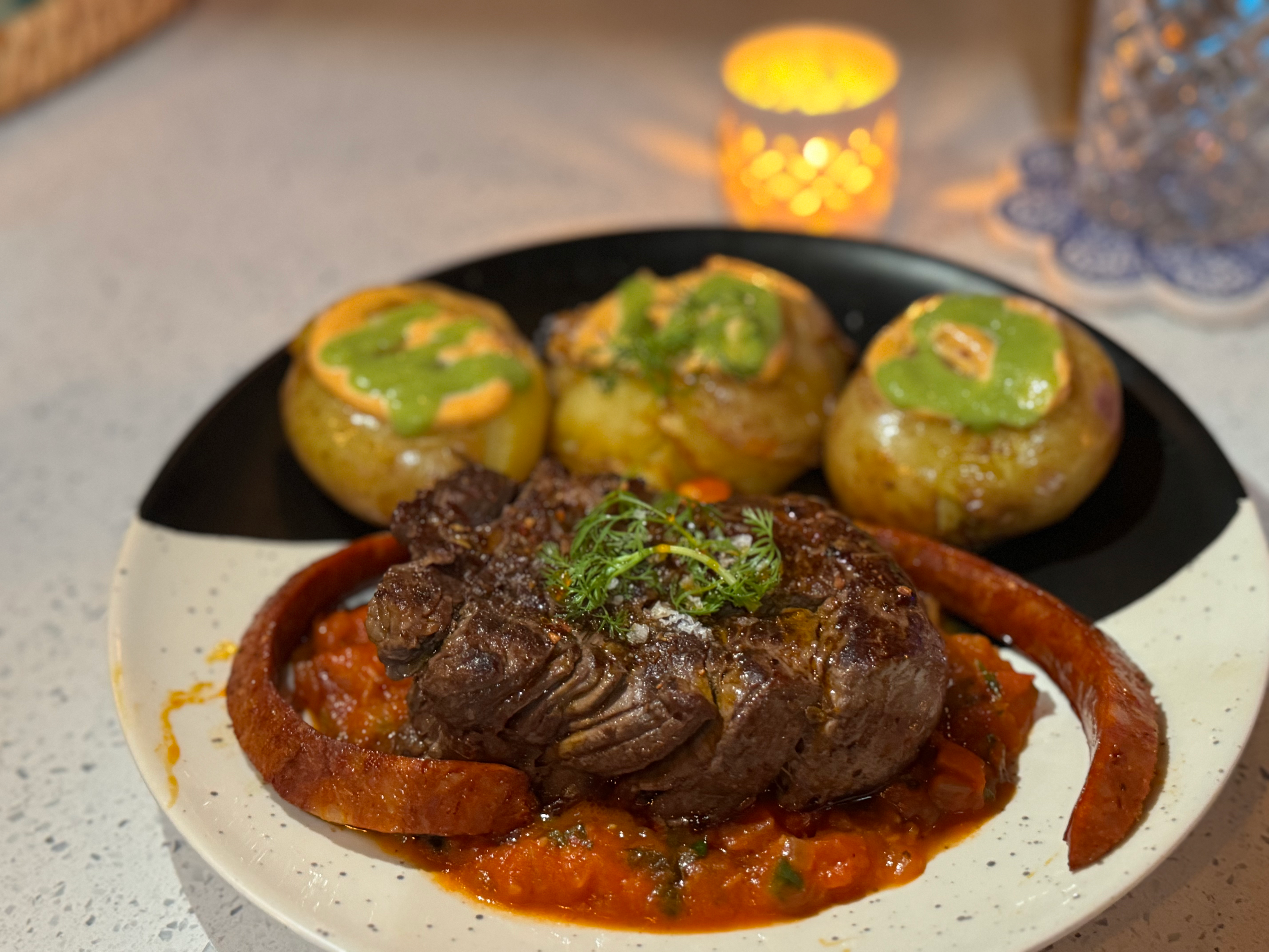 Arranged Food and Objects