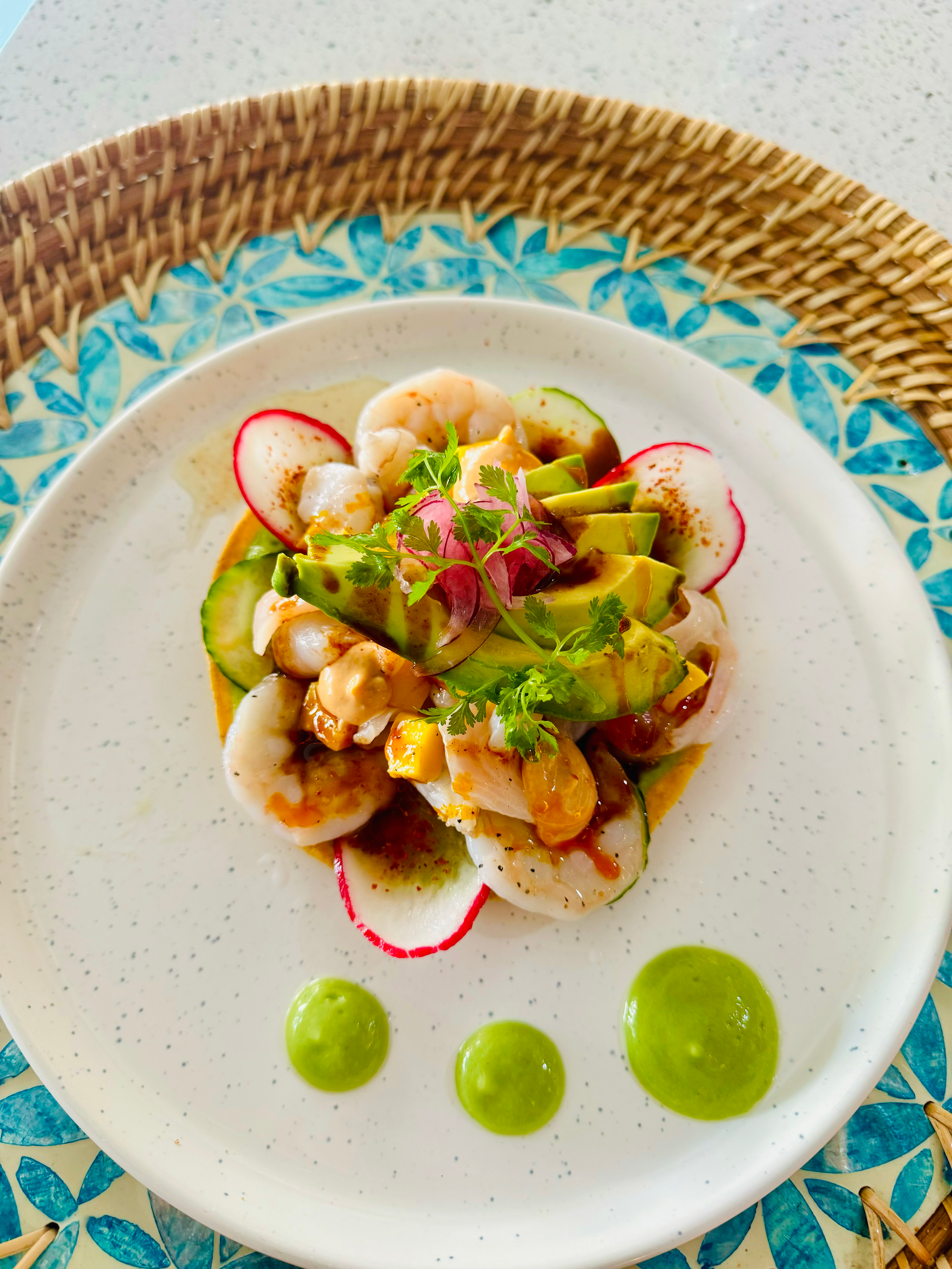 Arranged Food and Objects