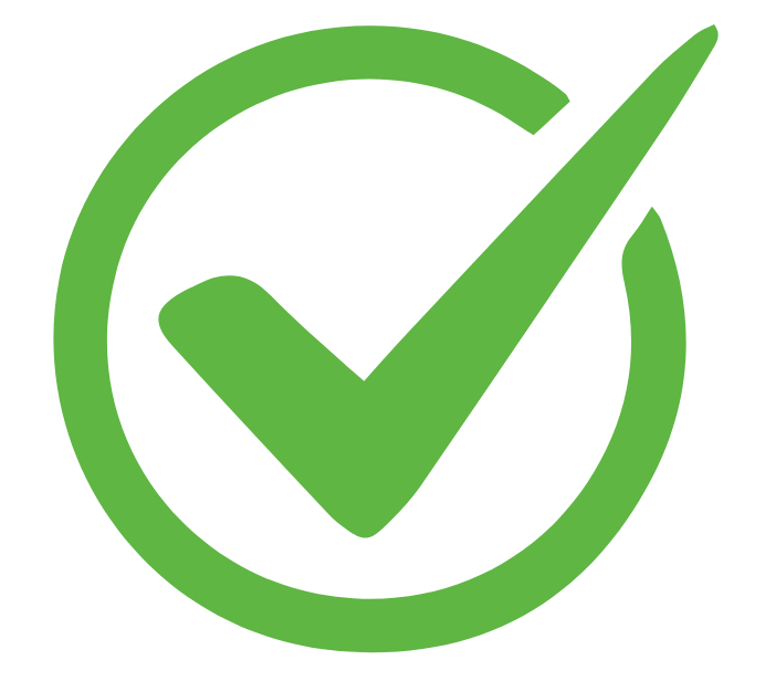 Green checkmark icon