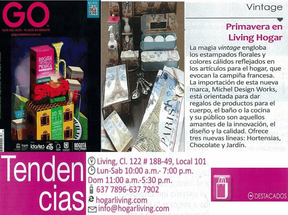 Prensa - GO Guia del Ocio - Living Ideas que dan vida