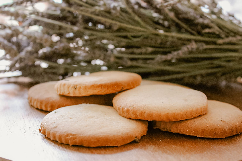 Calming Lavender Biscuits