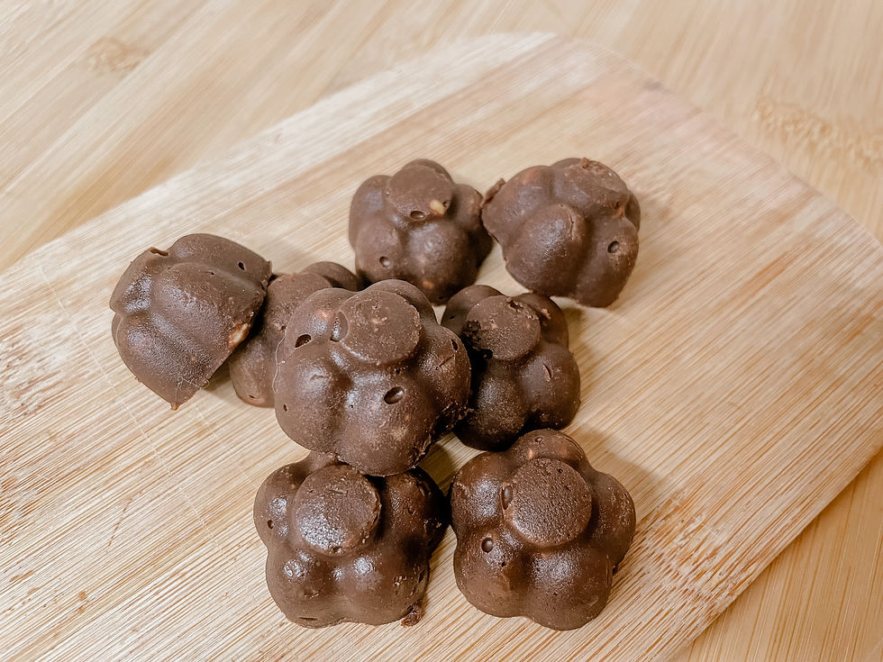 Healthy Peanut Butter Chocolates