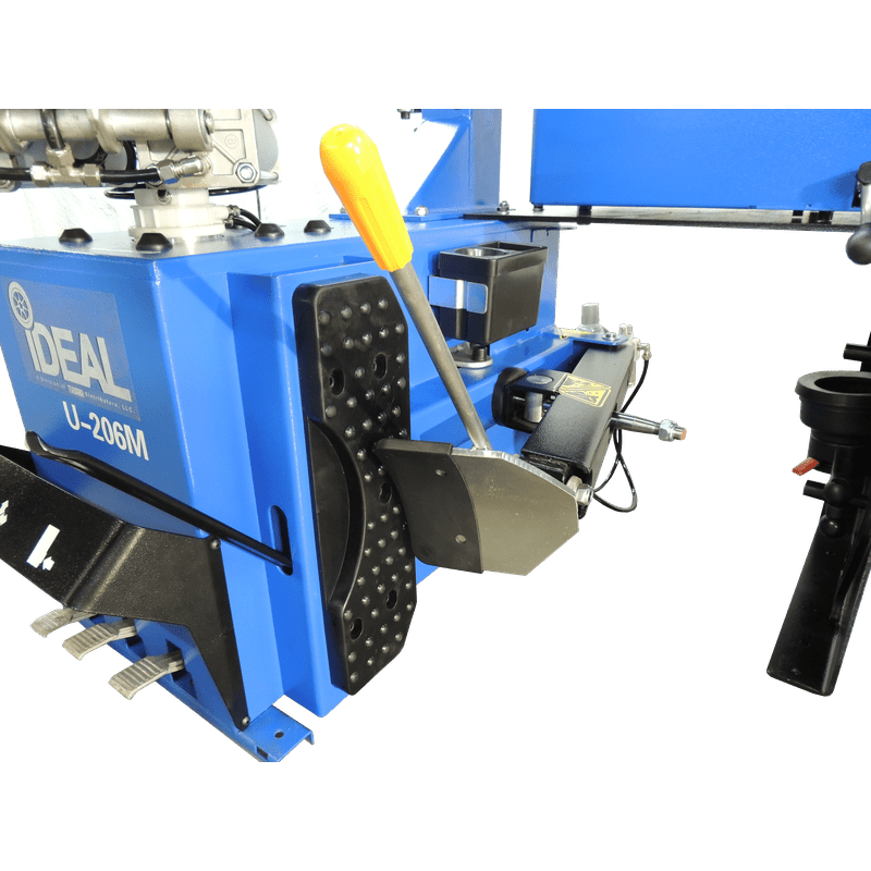 Thumbnail: iDEAL Tire Changer & MC Wheel Balancer (Hand Spin) Combo w/ MC Adapter Kit