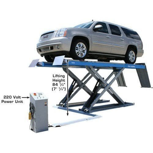 Thumbnail: Atlas 12AWFSL Alignment Scissor Lift and RJ-6 Rolling Jack Combo