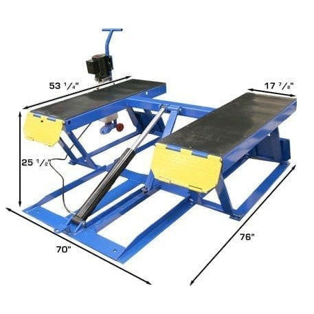 Thumbnail: Atlas LR06 6,000 lb Portable Low Rise Lift