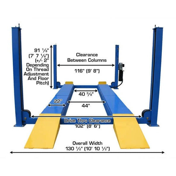 Thumbnail: Atlas 414A Alignment Lift + RJ8 Rolling Jacks Combo