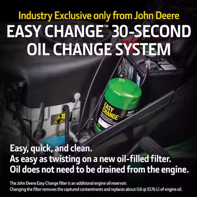 Thumbnail: John Deere S110 Lawn Tractor – 42” Deck, 19HP Engine, Hydrostatic Riding Lawn